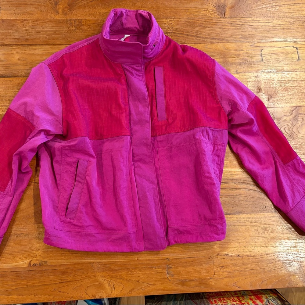 Lululemon Athletica Two-Tone Pink Puffer Jacket